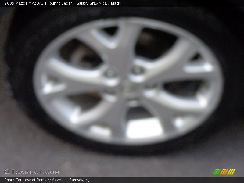 Galaxy Gray Mica / Black 2009 Mazda MAZDA3 i Touring Sedan