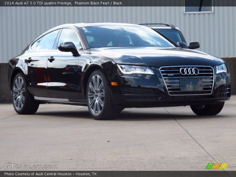 Phantom Black Pearl / Black 2014 Audi A7 3.0 TDI quattro Prestige