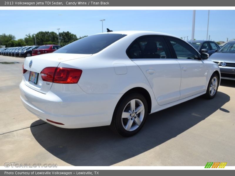 Candy White / Titan Black 2013 Volkswagen Jetta TDI Sedan