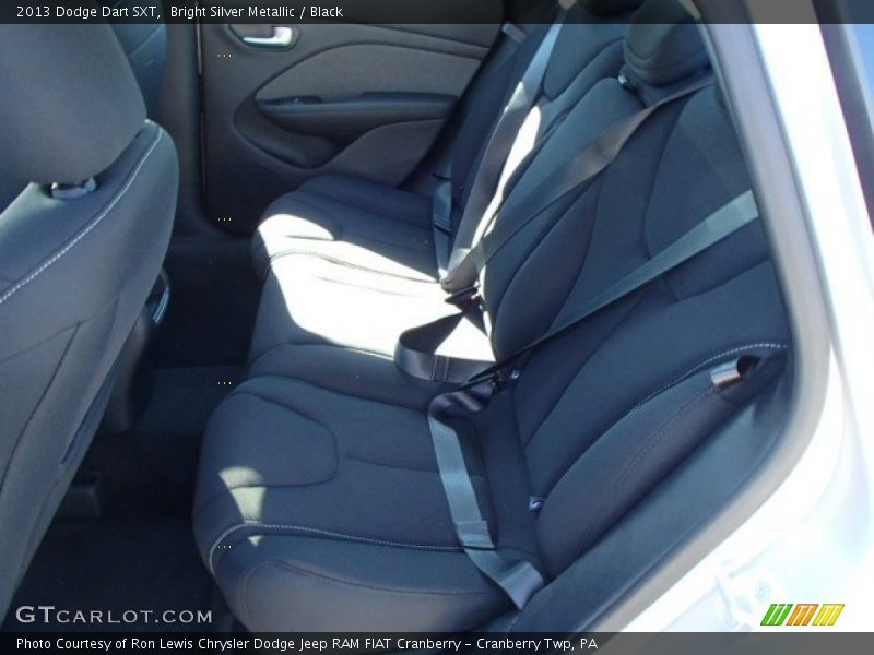 Bright Silver Metallic / Black 2013 Dodge Dart SXT