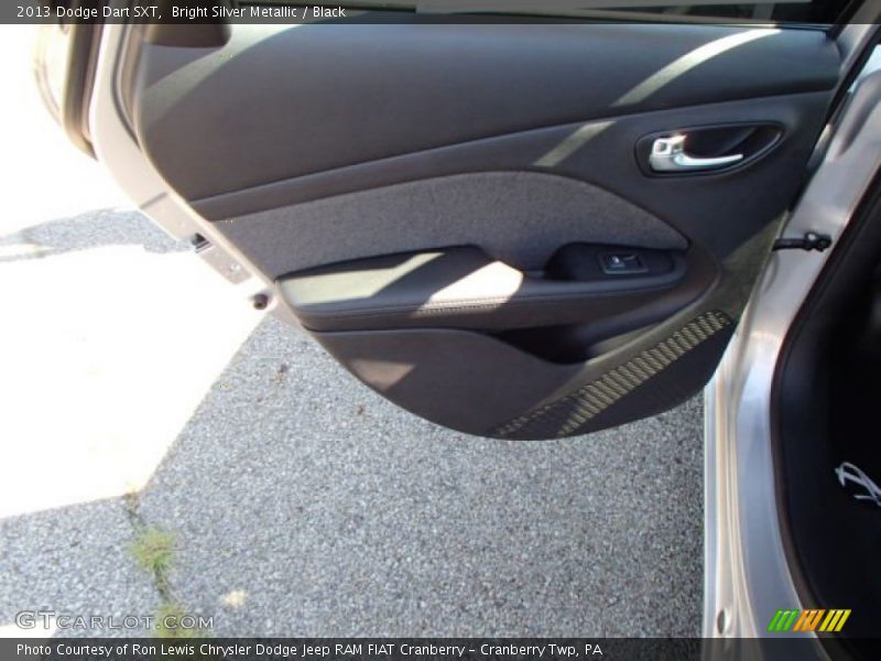 Bright Silver Metallic / Black 2013 Dodge Dart SXT