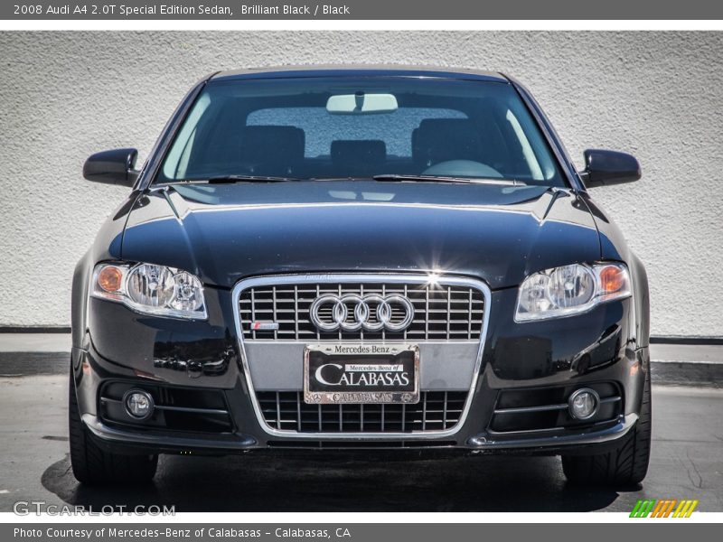 Brilliant Black / Black 2008 Audi A4 2.0T Special Edition Sedan