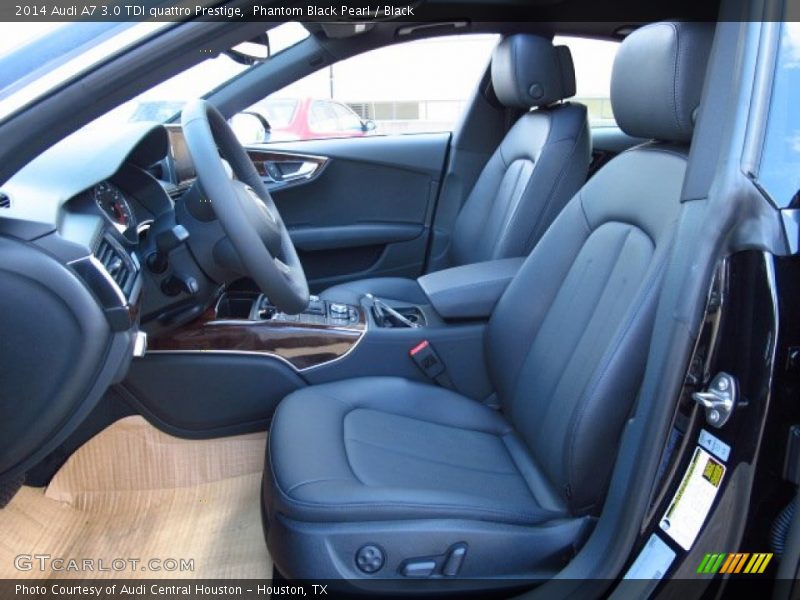 Front Seat of 2014 A7 3.0 TDI quattro Prestige