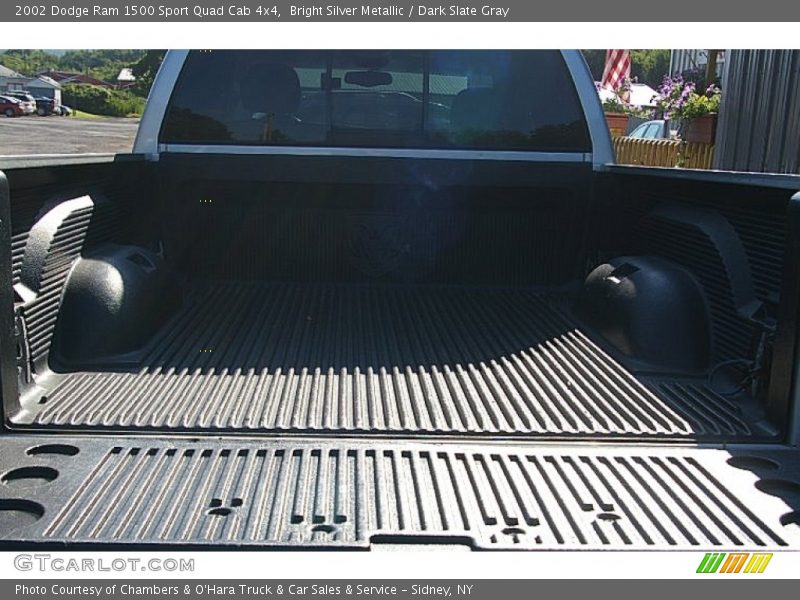 Bright Silver Metallic / Dark Slate Gray 2002 Dodge Ram 1500 Sport Quad Cab 4x4
