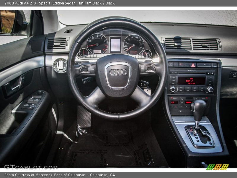 Brilliant Black / Black 2008 Audi A4 2.0T Special Edition Sedan