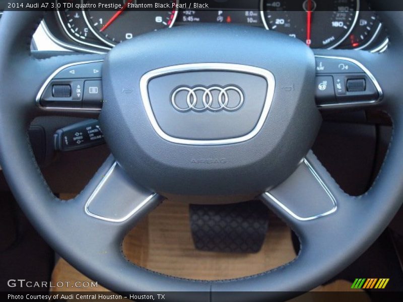 Phantom Black Pearl / Black 2014 Audi A7 3.0 TDI quattro Prestige