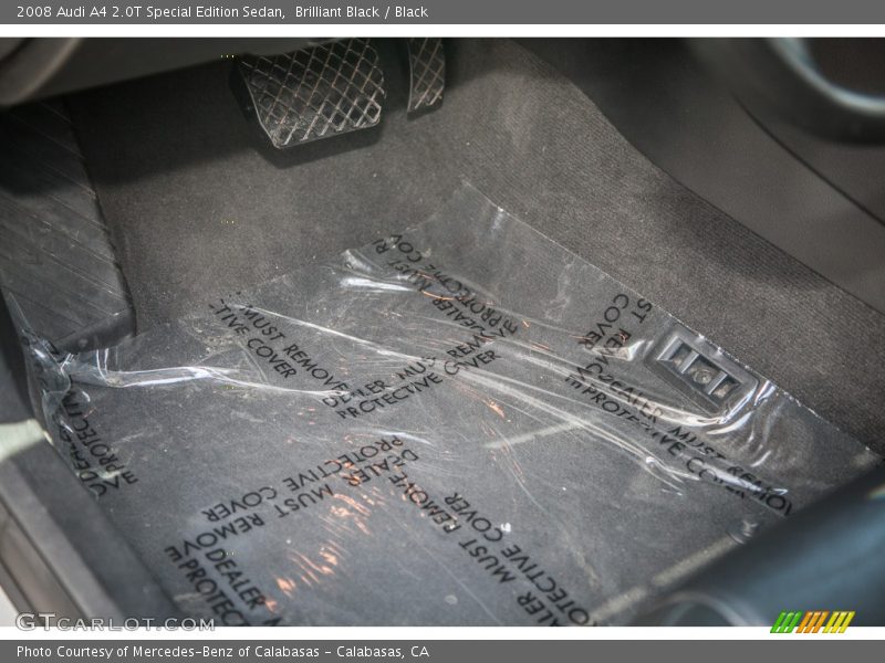 Brilliant Black / Black 2008 Audi A4 2.0T Special Edition Sedan