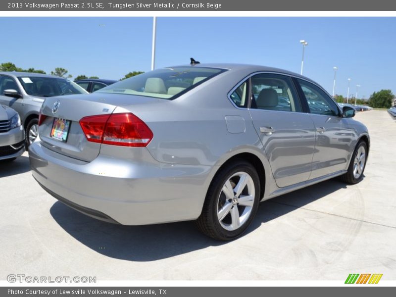 Tungsten Silver Metallic / Cornsilk Beige 2013 Volkswagen Passat 2.5L SE