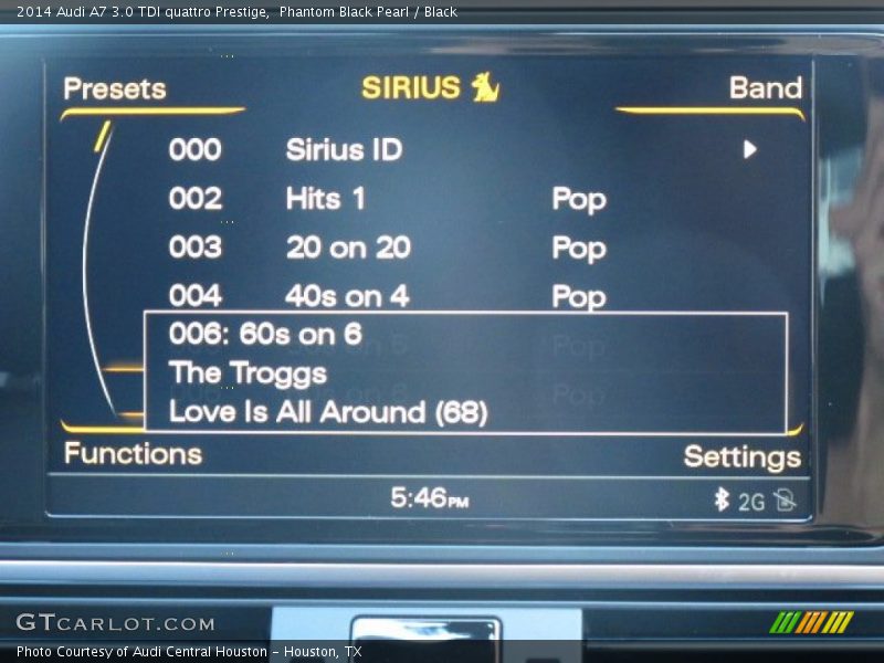 Phantom Black Pearl / Black 2014 Audi A7 3.0 TDI quattro Prestige