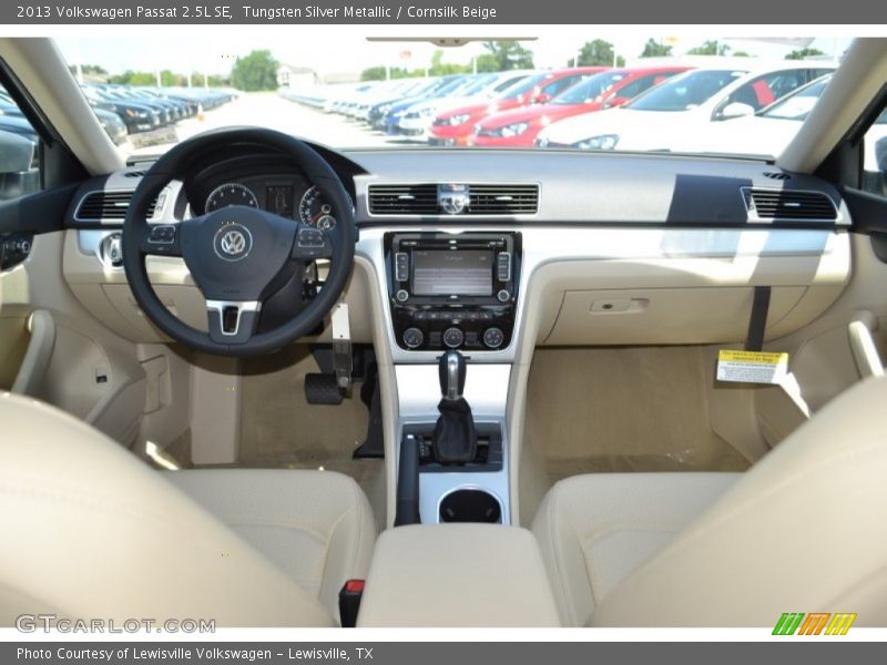 Tungsten Silver Metallic / Cornsilk Beige 2013 Volkswagen Passat 2.5L SE