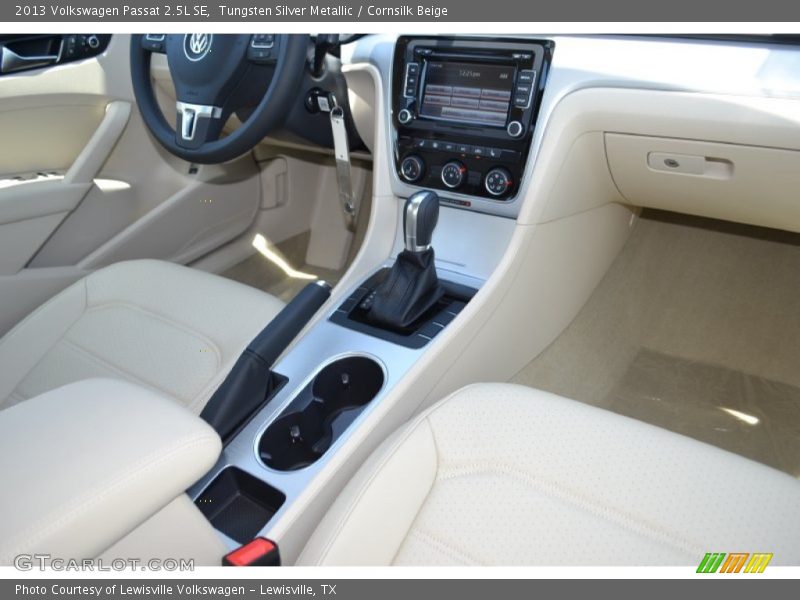 Tungsten Silver Metallic / Cornsilk Beige 2013 Volkswagen Passat 2.5L SE