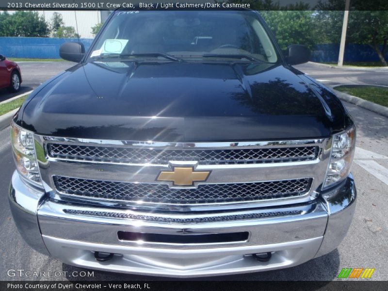 Black / Light Cashmere/Dark Cashmere 2013 Chevrolet Silverado 1500 LT Crew Cab