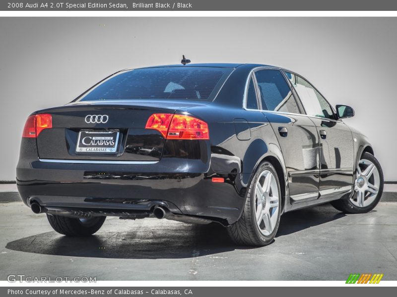 Brilliant Black / Black 2008 Audi A4 2.0T Special Edition Sedan