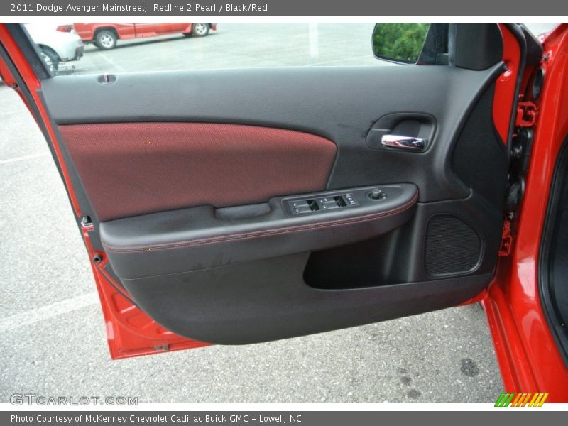 Redline 2 Pearl / Black/Red 2011 Dodge Avenger Mainstreet
