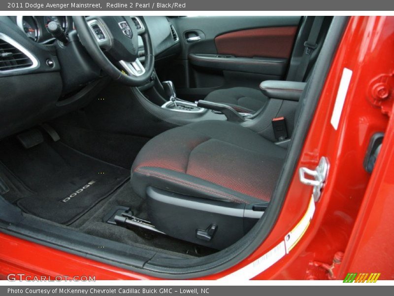 Redline 2 Pearl / Black/Red 2011 Dodge Avenger Mainstreet