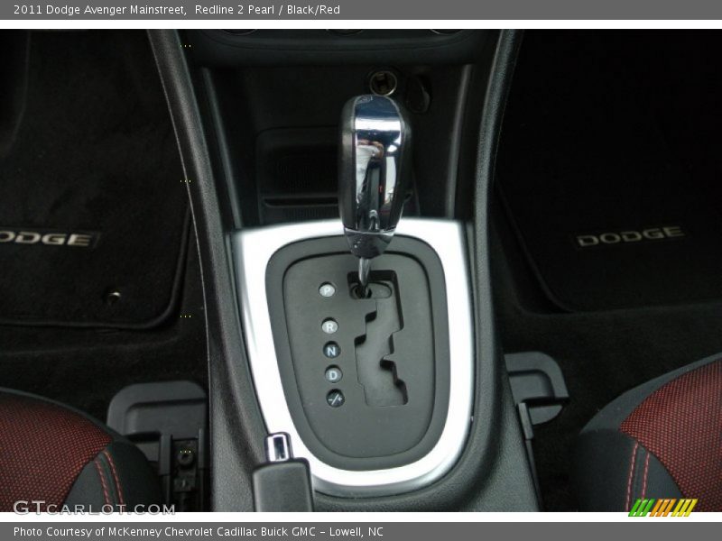 Redline 2 Pearl / Black/Red 2011 Dodge Avenger Mainstreet