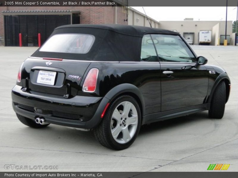 Jet Black / Black/Panther Black 2005 Mini Cooper S Convertible