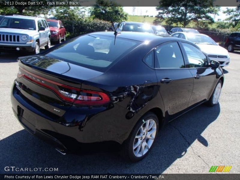 Pitch Black / Black 2013 Dodge Dart SXT