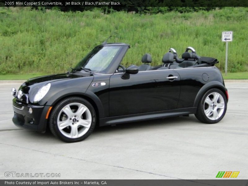  2005 Cooper S Convertible Jet Black