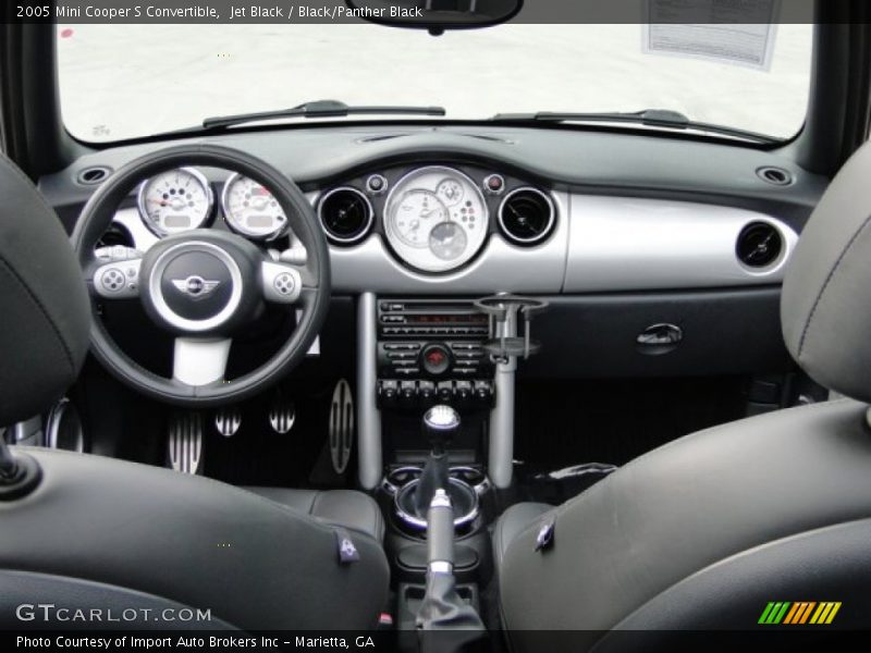 Dashboard of 2005 Cooper S Convertible