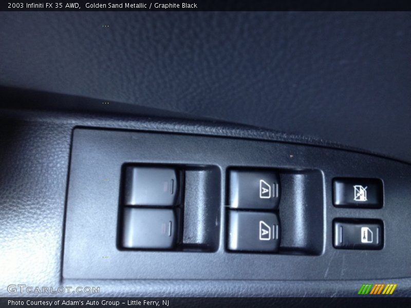 Golden Sand Metallic / Graphite Black 2003 Infiniti FX 35 AWD