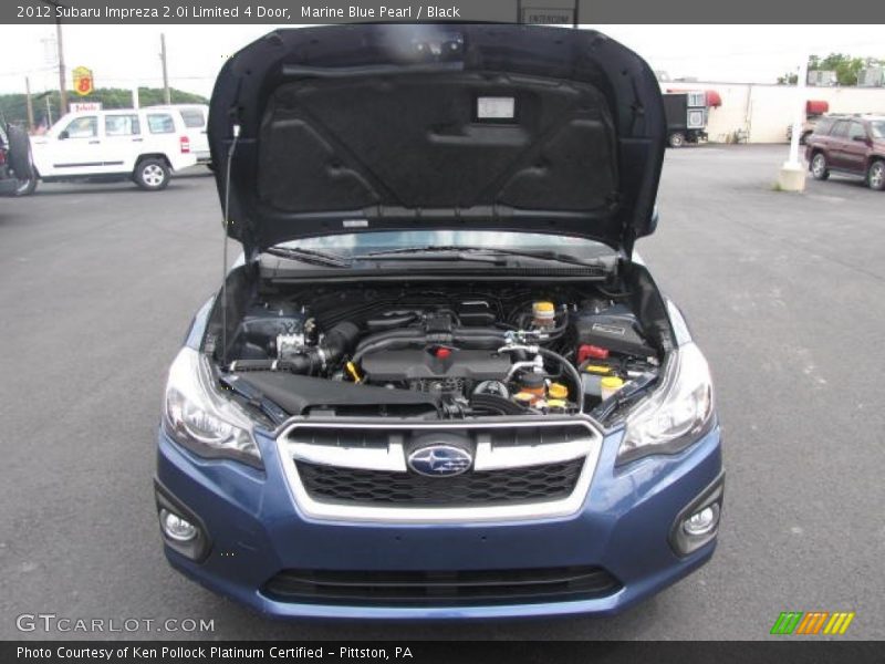 Marine Blue Pearl / Black 2012 Subaru Impreza 2.0i Limited 4 Door