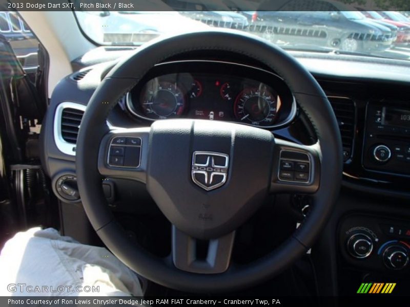 Pitch Black / Black 2013 Dodge Dart SXT