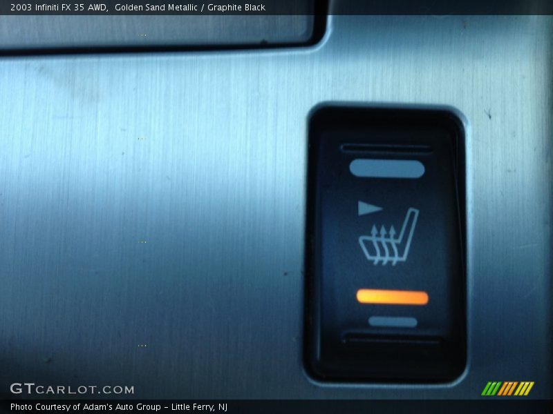 Golden Sand Metallic / Graphite Black 2003 Infiniti FX 35 AWD