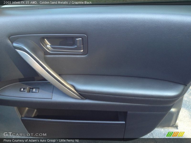 Golden Sand Metallic / Graphite Black 2003 Infiniti FX 35 AWD