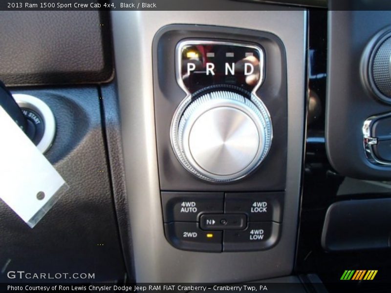 Black / Black 2013 Ram 1500 Sport Crew Cab 4x4