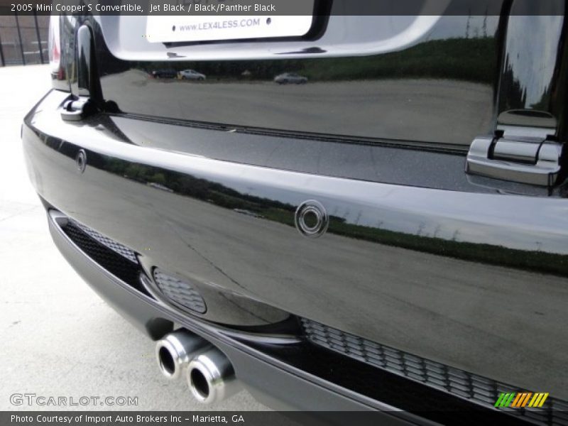 Jet Black / Black/Panther Black 2005 Mini Cooper S Convertible
