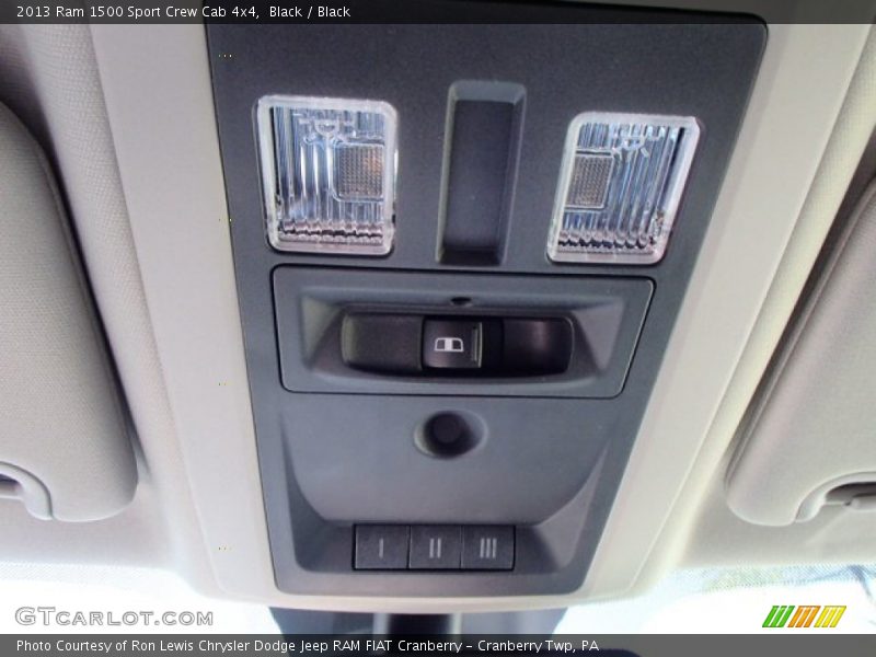 Black / Black 2013 Ram 1500 Sport Crew Cab 4x4