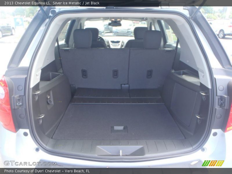 Silver Ice Metallic / Jet Black 2013 Chevrolet Equinox LS