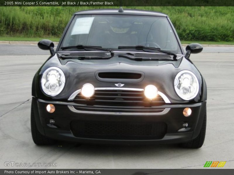 Jet Black / Black/Panther Black 2005 Mini Cooper S Convertible
