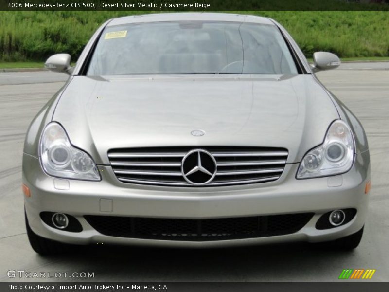 Desert Silver Metallic / Cashmere Beige 2006 Mercedes-Benz CLS 500