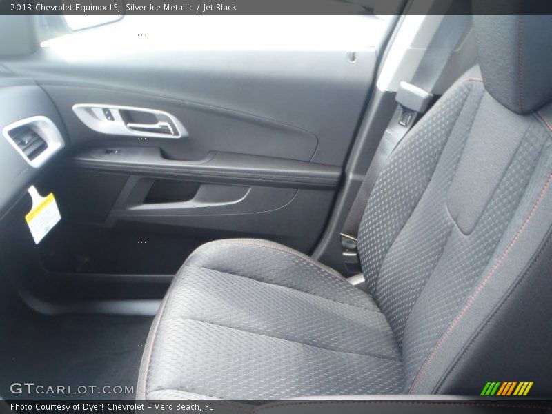 Silver Ice Metallic / Jet Black 2013 Chevrolet Equinox LS