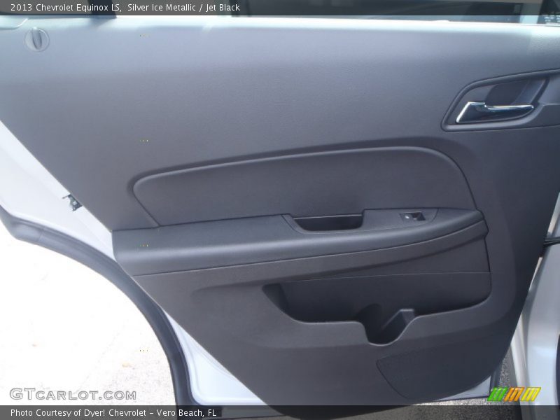 Silver Ice Metallic / Jet Black 2013 Chevrolet Equinox LS