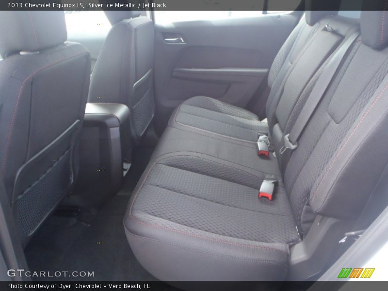Silver Ice Metallic / Jet Black 2013 Chevrolet Equinox LS