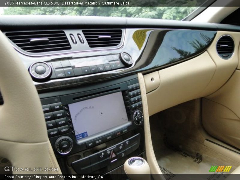 Desert Silver Metallic / Cashmere Beige 2006 Mercedes-Benz CLS 500