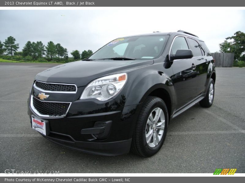 Black / Jet Black 2013 Chevrolet Equinox LT AWD