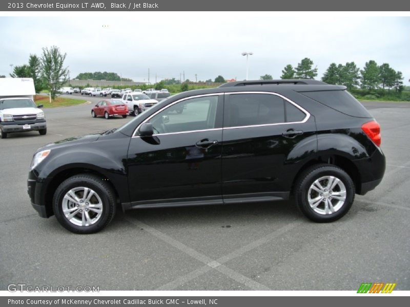 Black / Jet Black 2013 Chevrolet Equinox LT AWD