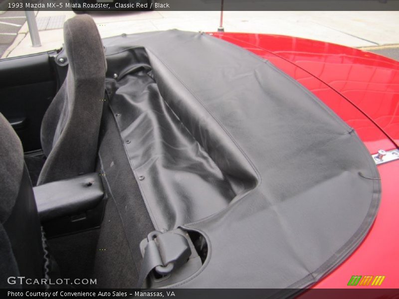 Classic Red / Black 1993 Mazda MX-5 Miata Roadster