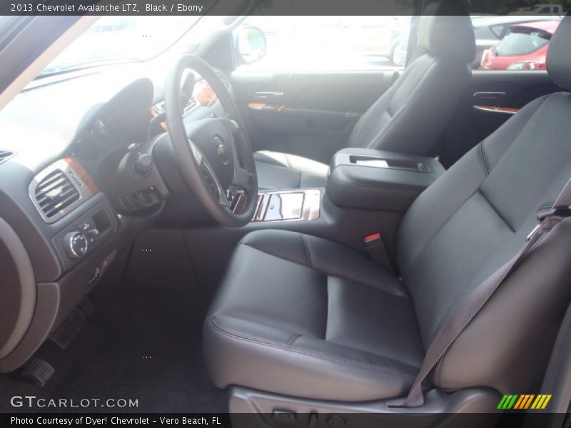 Black / Ebony 2013 Chevrolet Avalanche LTZ