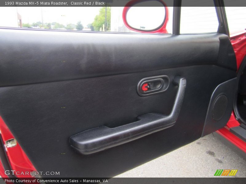 Classic Red / Black 1993 Mazda MX-5 Miata Roadster