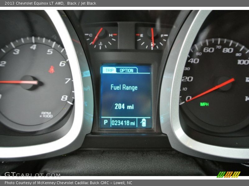 Black / Jet Black 2013 Chevrolet Equinox LT AWD