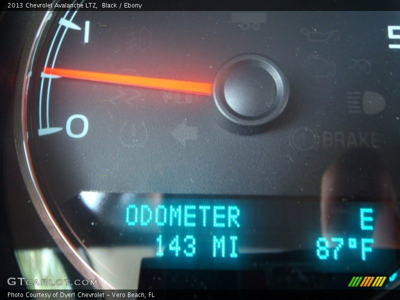 Black / Ebony 2013 Chevrolet Avalanche LTZ