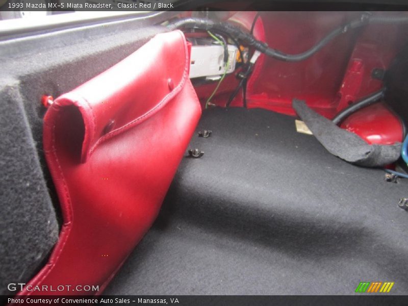 Classic Red / Black 1993 Mazda MX-5 Miata Roadster