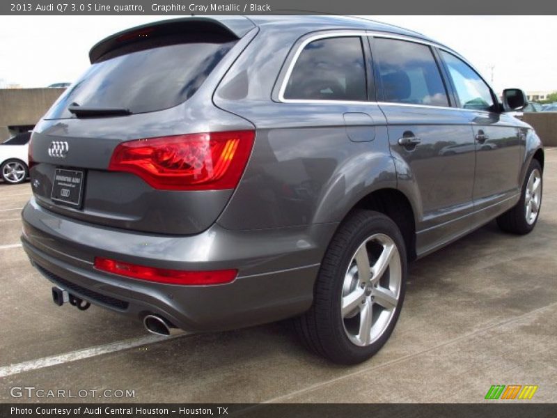 Graphite Gray Metallic / Black 2013 Audi Q7 3.0 S Line quattro