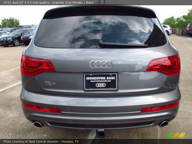 Graphite Gray Metallic / Black 2013 Audi Q7 3.0 S Line quattro