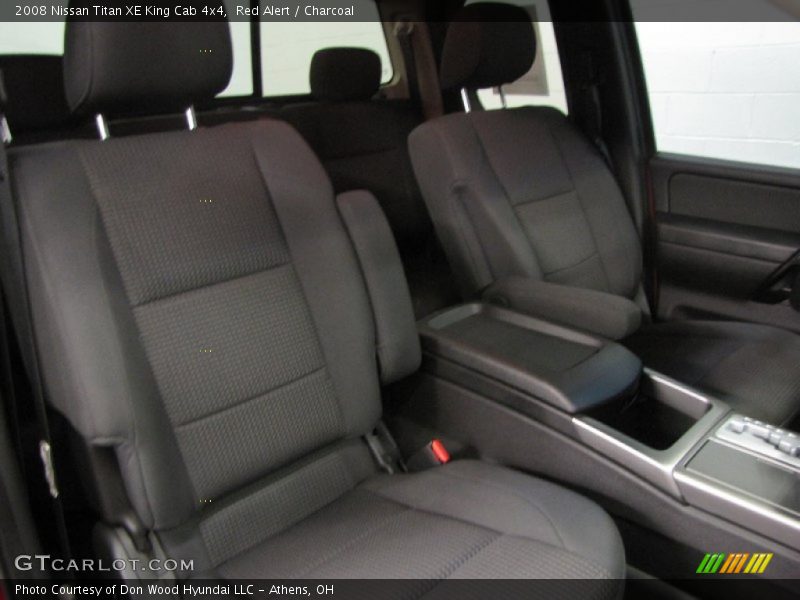 Red Alert / Charcoal 2008 Nissan Titan XE King Cab 4x4